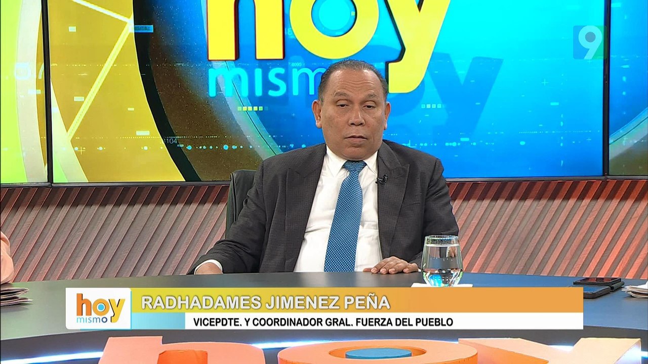 ¡Polémica! Radhames Jiménez “Este país se está cayendo a pedazos” | Hoy Mismo