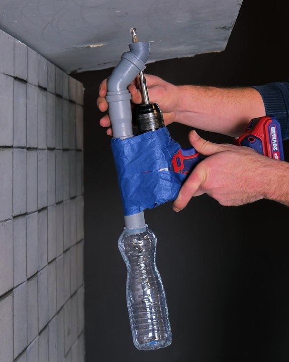 No more dust disasters while drilling 🛠️💨
