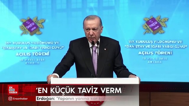 Cumhurbaşkanı Erdoğan: 'Yapanın yanına kar kalıyor' anlayışına izin vermeyeceğiz