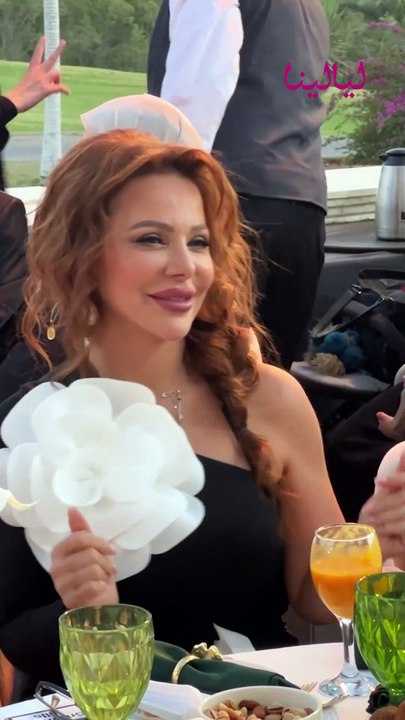 اجواء مليئة بالفرح حفل خطوبة ابنة المنتج محمد الشريف