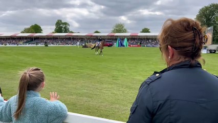 Manx equestrian star Yasmin Ingham at Badminton Horse trials