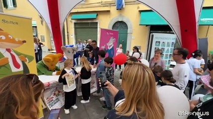 Al Leggenda Festival battaglia cuscini e 25 anni di Geronimo Stilton