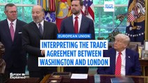 How should the EU interpret the trade agreement between the US and the UK?