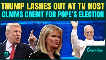 ‘I did win the Catholic Vote’ | Trump boasts getting American Pope elected | Blasts out at TV host