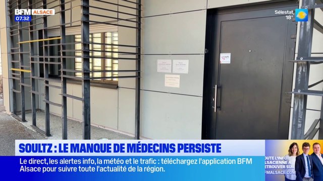 Haut-Rhin: la pénurie de médecins persiste malgré l'arrivée de trois généralistes