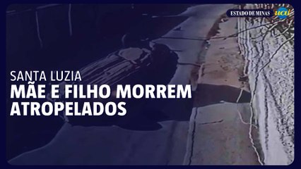 Mãe e filho são atingidos por carro desgovernado em Santa Luzia