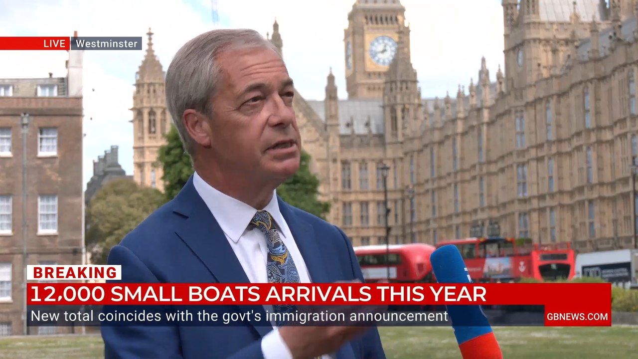 WATCH: Nigel Farage declares Reform are 'carrying the narrative' on immigration after Labour White Paper