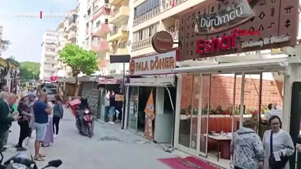 Yeni görüntüler ortaya çıktı! İşte Bornova'daki patlamada yaşanan panik anları