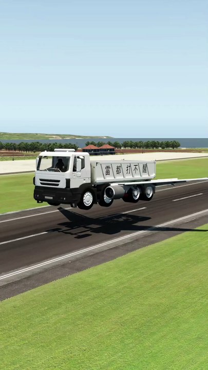 Truck Landing, Flight Simulator