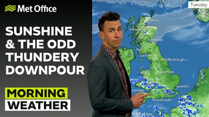 Met Office Morning Weather Forecast 13/05/2025 - Sunny start for most