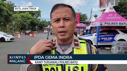 Libur Panjang Arus Lalu Lintas Kota Batu Ramai Lancar