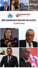 Bir dakikada bugün ne oldu?