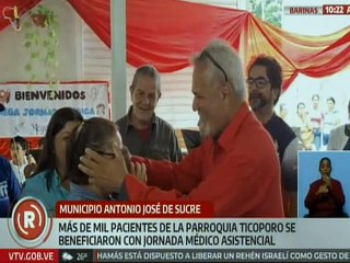 Barineses son beneficiados con jornada de salud integral en la parroquia Ticoporo