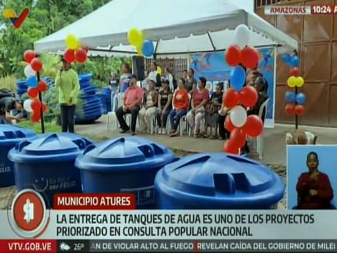Amazonas | Habitantes del mcpio. Atures beneficiados con la consolidación de sus proyectos priorizados