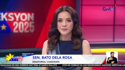 Reaksyon ni Sen. Bato Dela Rosa sa partial unofficial results ng senatorial race | Eleksyon 2025