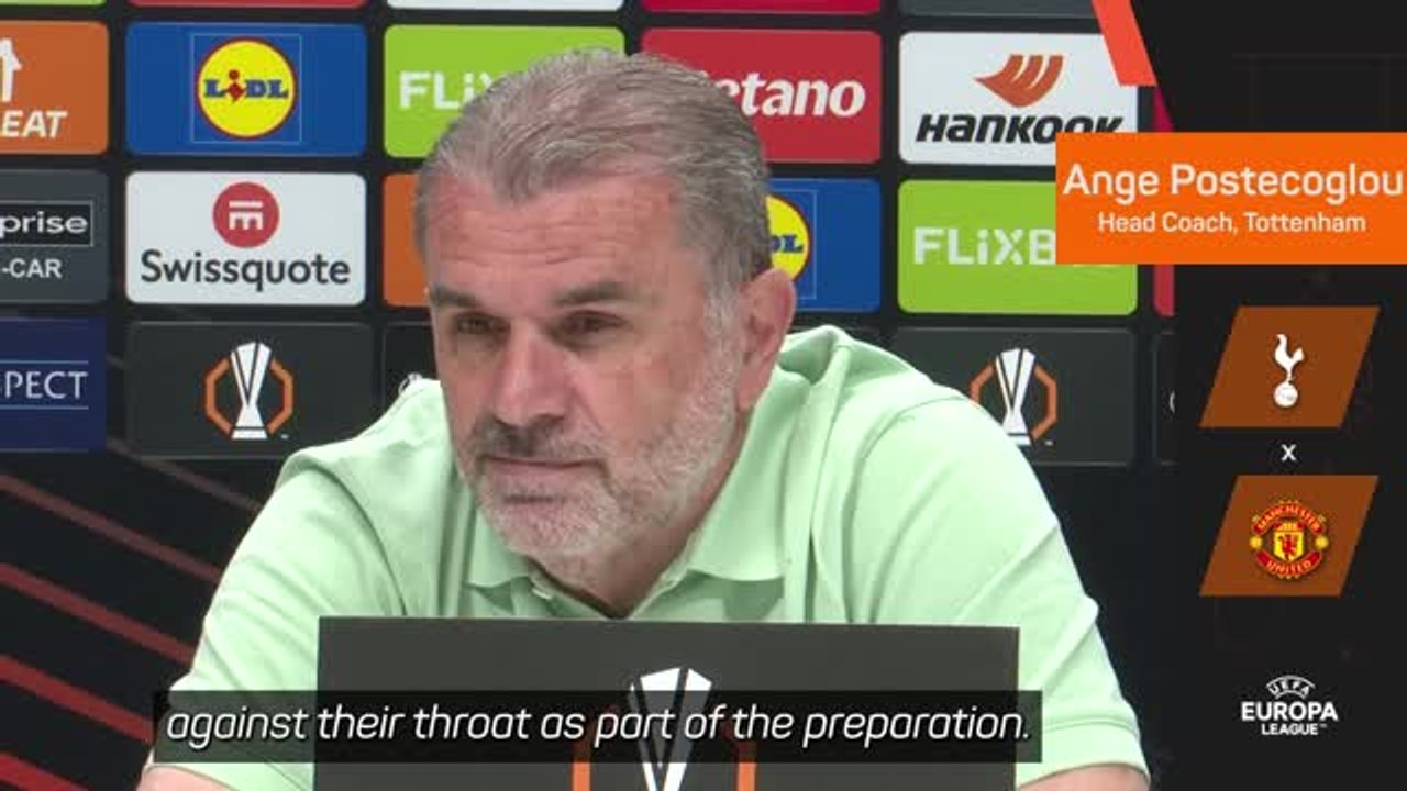 Postecoglou wrapping players in cotton wool ahead of Europa League final
