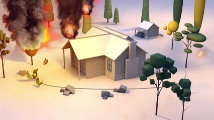 Como proteger as casas dos incêndios florestais?