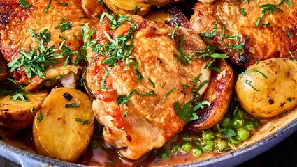 How to Make Chicken Vesuvio