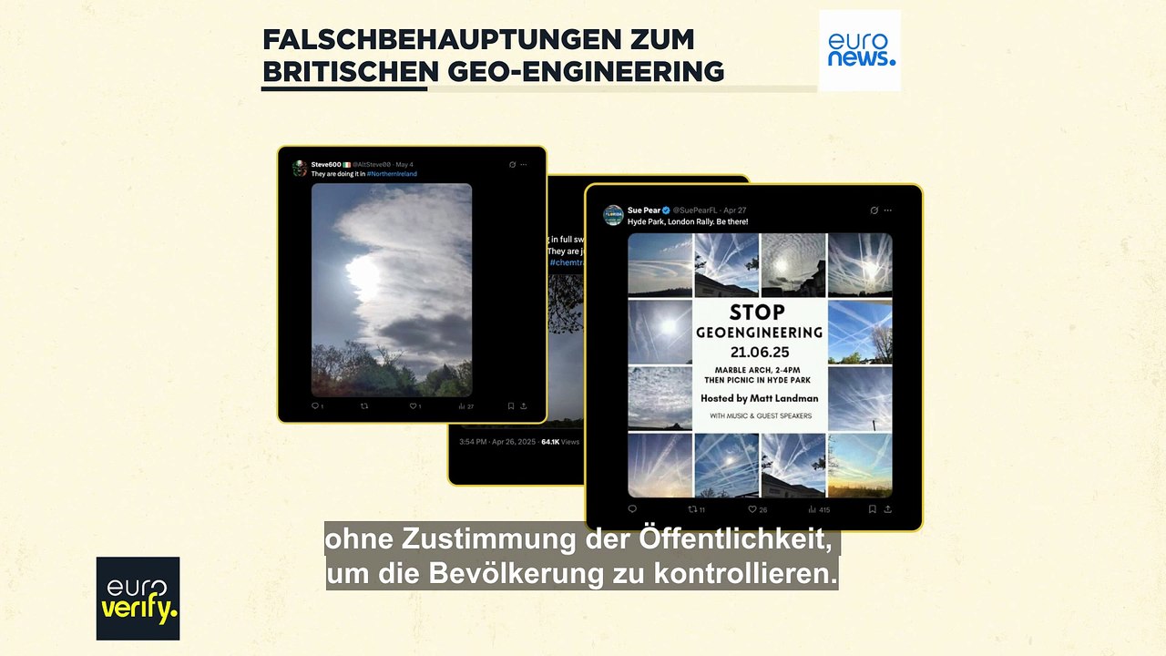 Faktencheck: Hat Großbritannien bereits Geo-Engineering-Experimente durchgeführt?