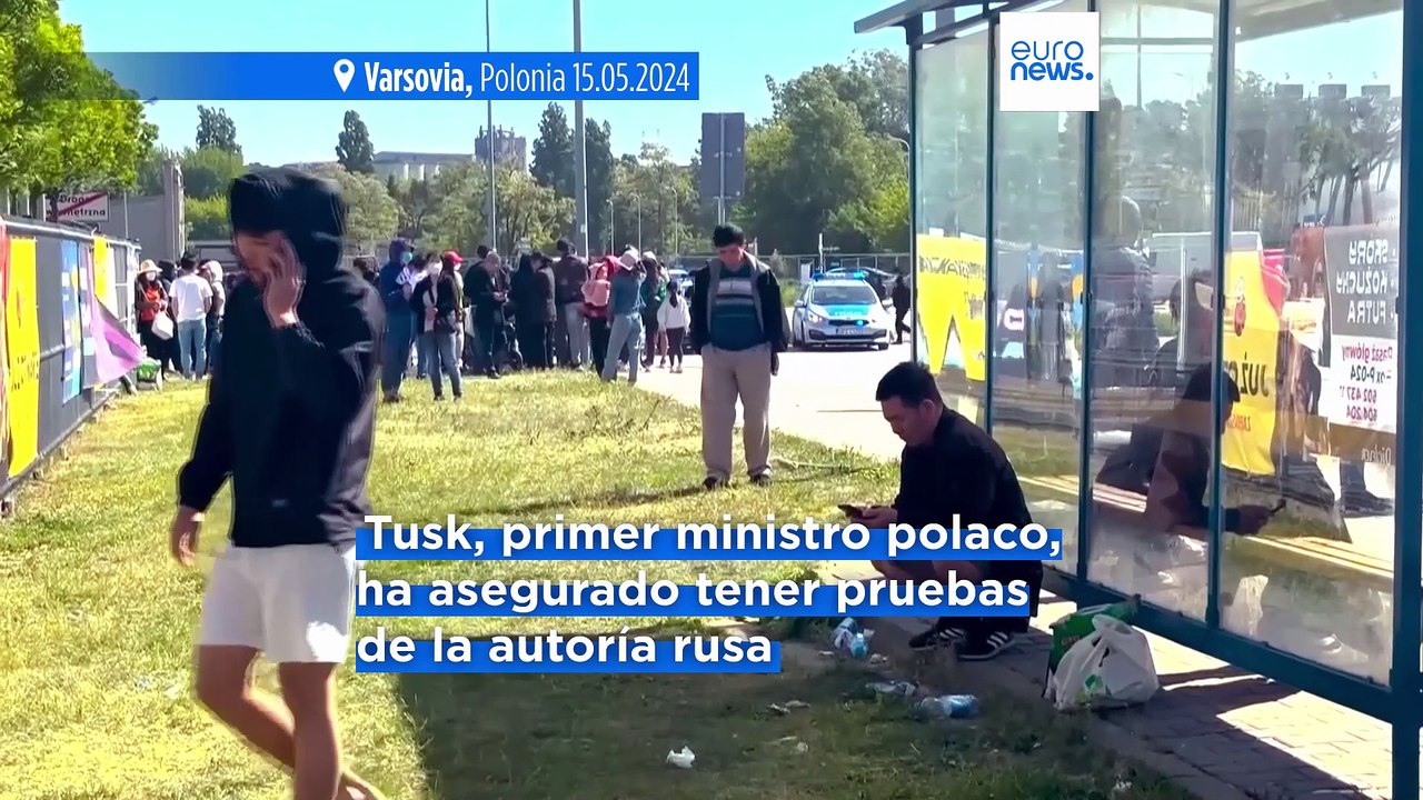 Polonia acusa a Rusia de orquestar el incendio que arrasó un centro comercial con 1.400 locales