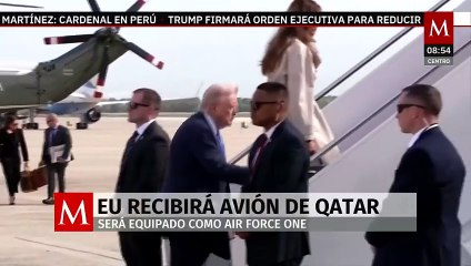 Qatar regalará avión de lujo a Trump para que lo convierta en Air Force One: AP