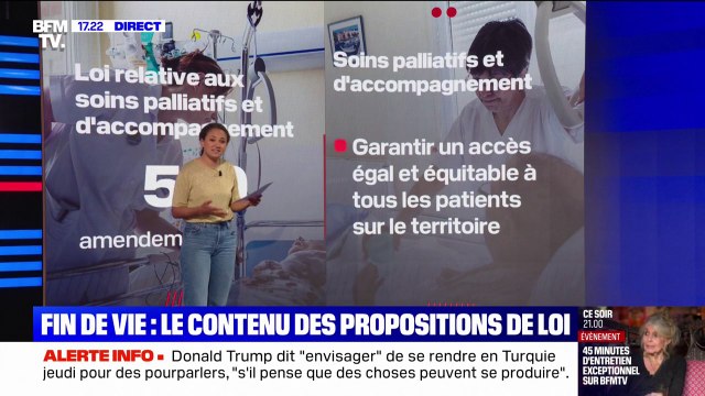 LES ÉCLAIREURS - Ce que contiennent les deux textes de loi sur la fin de vie débattus à l'Assemblée