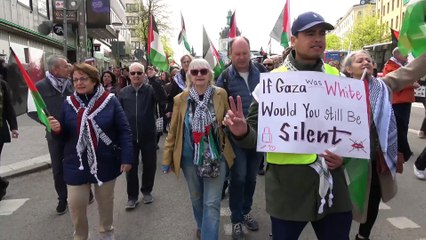 Lorena Delgado (v): ”Vi kommer inte sluta förrän Palestina är fritt”!
