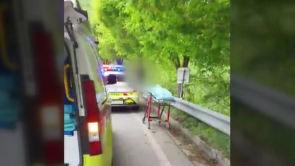 동호회 라이딩 중 추락...60대 오토바이 운전자 숨져 / YTN