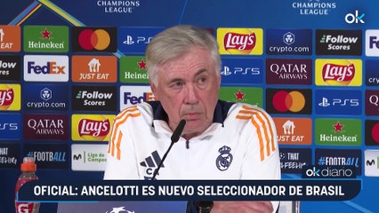 Oficial: Ancelotti es nuevo seleccionador de Brasil