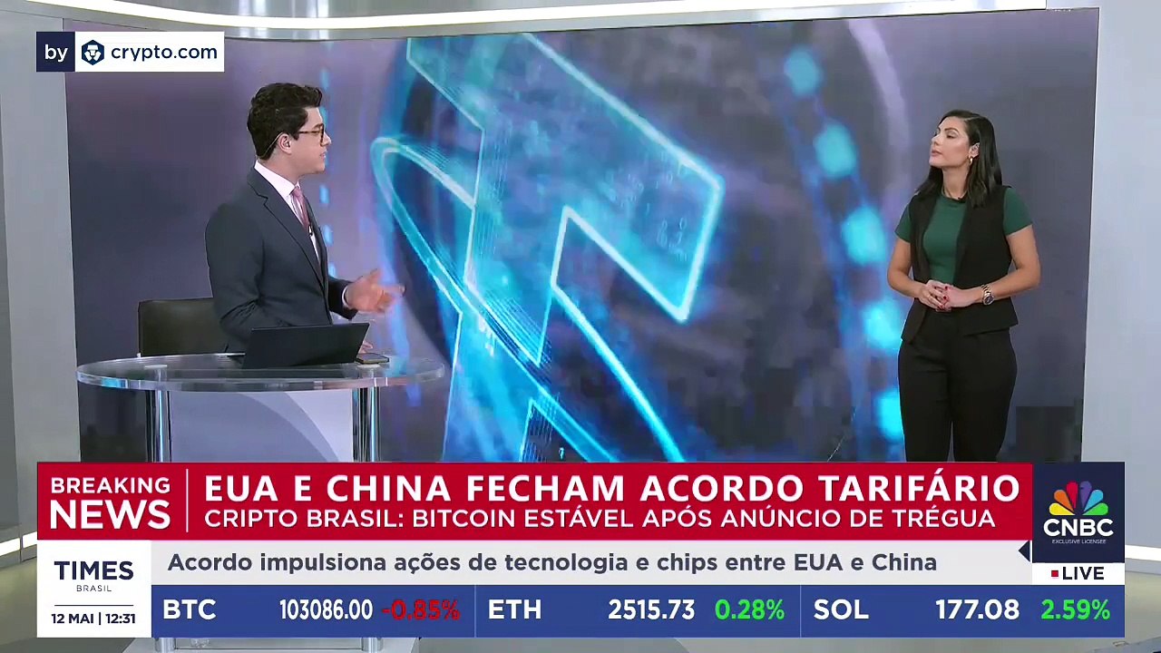Acordo China-EUA impulsiona criptomoedas no mercado global | CRIPTO BRASIL 