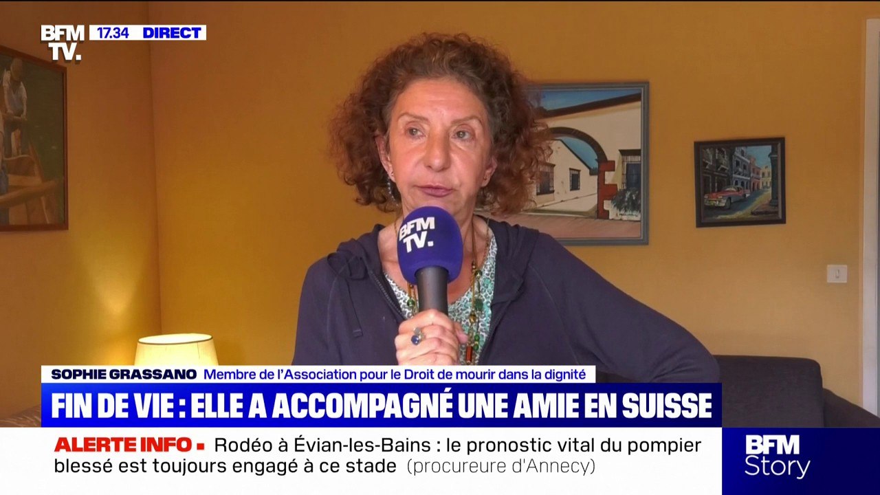 "On a vraiment vérifié sa volonté": elle raconte comment elle a accompagné une amie en Suisse pour un suicide assisté
