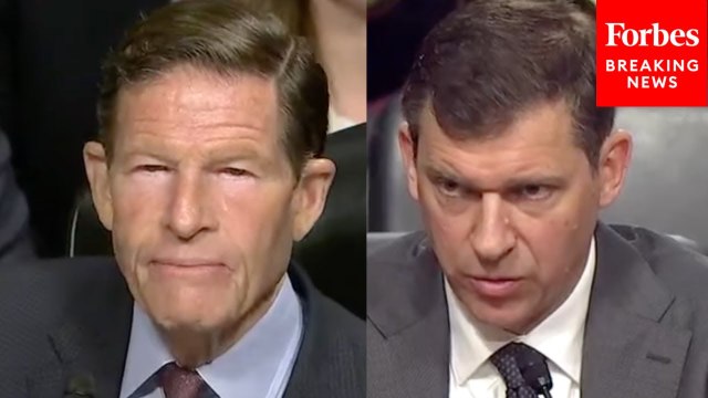 Richard Blumenthal Asks DoD Nominee Point Blank If He Will Sell His Stock In Defense Industry Company