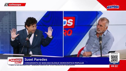 Paredes sobre Boluarte: Hay que ser sinvergüenza para querer ir al Vaticano sin cumplir los mandamientos