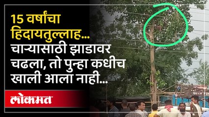 15 वर्षांचा हिदायतुल्लाह… चाऱ्यासाठी झाडावर चढला, तो पुन्हा कधीच खाली आला नाही…