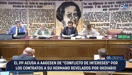 El PP acusa a Aagesen de "conflicto de intereses" por los contratos a su hermano revelados por OKDIARIO