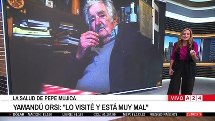 PEPE MUJICA ENFRENTA UN DELICADO ESTADO DE SALUD🤝