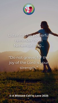 Word of God Nehemiah 8:10 Scripture Video