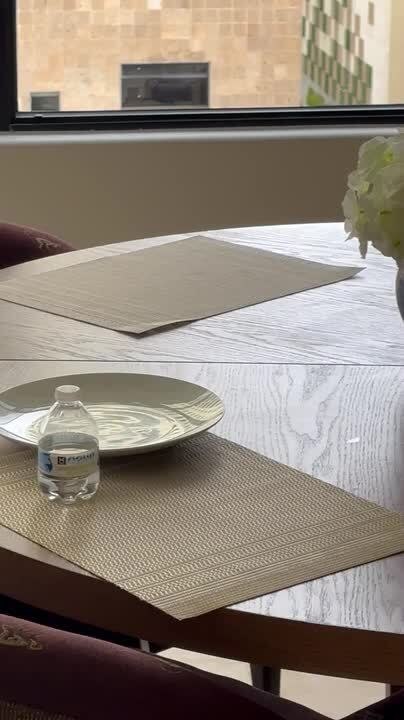 Dog Stands Still on Dining Table After Owner Catches Her Stealing Burrito