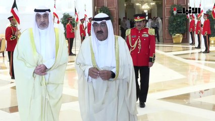 صاحب السمو الأمير الشيخ مشعل الأحمد عقد جلسة مباحثات رسمية مع العماد جوزف عون رئيس الجمهورية اللبنانية