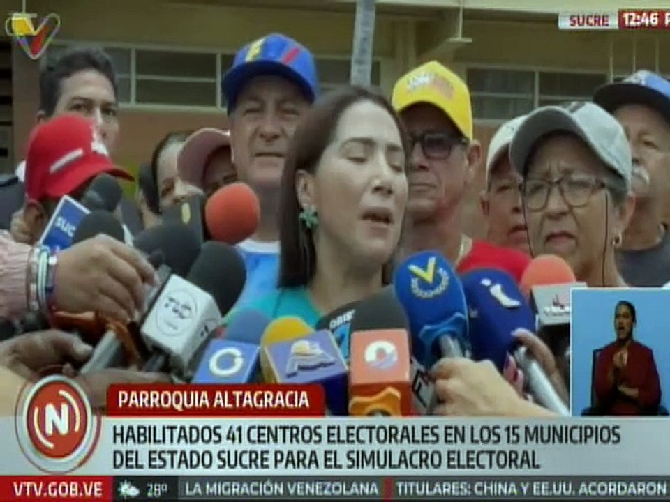 Sucre | Ciudadanos participaron activamente en el simulacro electoral del pasado sábado 10-M