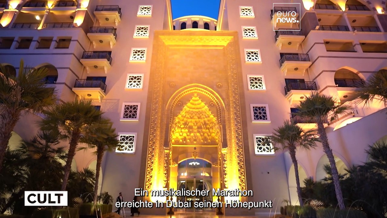 Die Geigerinnen und Geiger, die beim ersten Classic Violin Olympus in Dubai im Mittelpunkt standen