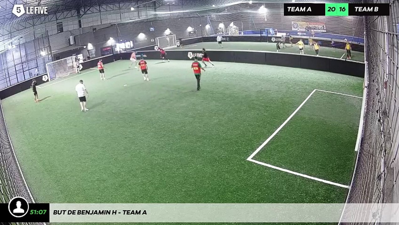 But de Benjamin H - Team A