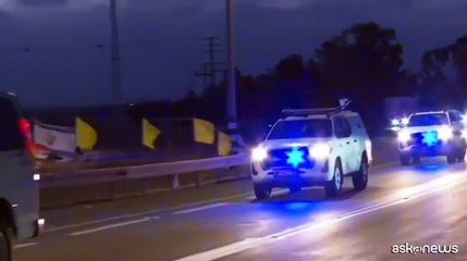 Il soldato israelo-americano liberato è arrivato in Israele