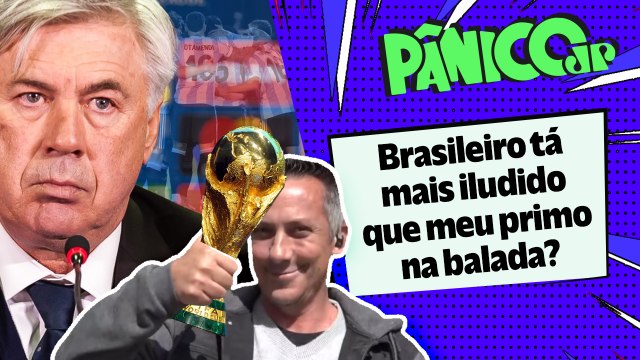 AGORA HEXA VEM?! SELEÇÃO TEM TÉCNICO E LEVANTA QUESTÃO: ANCELOTTI OU FUZIL: QUEM É HERÓI DO BRASIL?