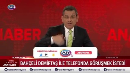Bahçeli'nin Demirtaş'la görüşme yönetimden talebine ret! Fatih Portakal bomba iddiayı aktardı