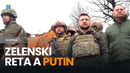 Zelenski reta a Putin a un cara a cara en Turquía para poner fin a la guerra