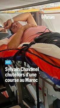 Sylvain Chavanel victime d'un grave accident de VTT