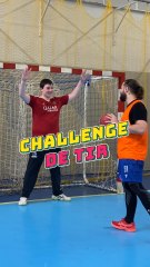 Challenge de tir ! 🎯🤾🏻‍♂️ inspiré par @Hugo Galofaro #Handball #HandballPlayer #HandballMoments #Sport #fyp #Training
