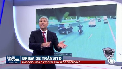 Ciclista é atropelada após briga de trânsito no MS