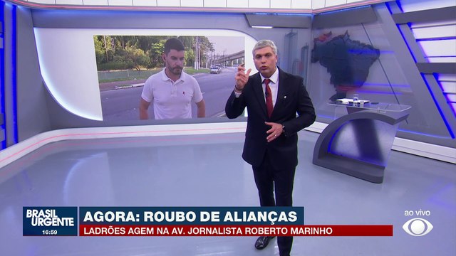 Ladrão rouba alianças em avenida da Zona Sul de SP